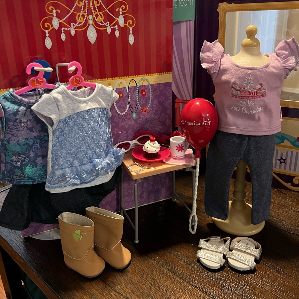 American girl Celebration outfits & more